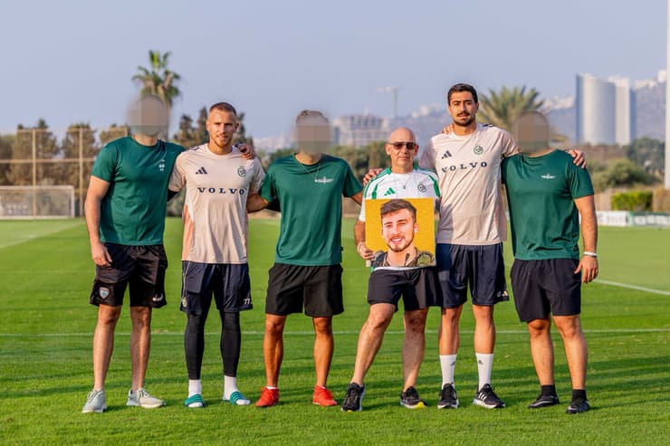 שחקני מכבי חיפה והלוחמים