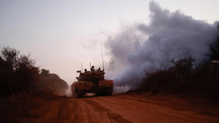 כוחות צה"ל ליד גבול לבנון