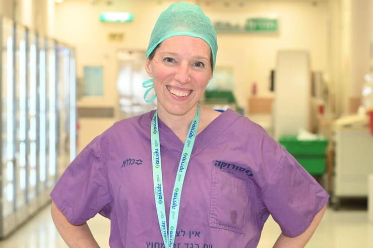 ד"ר טיפני שץ רופאה עשתה עלייה מארה"ב סורוקה