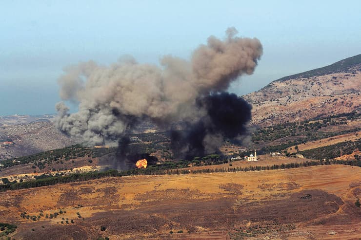 תקיפת חיל האוויר בדרום לבנון