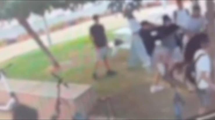 תיעוד מהתקיפה בהרצליה