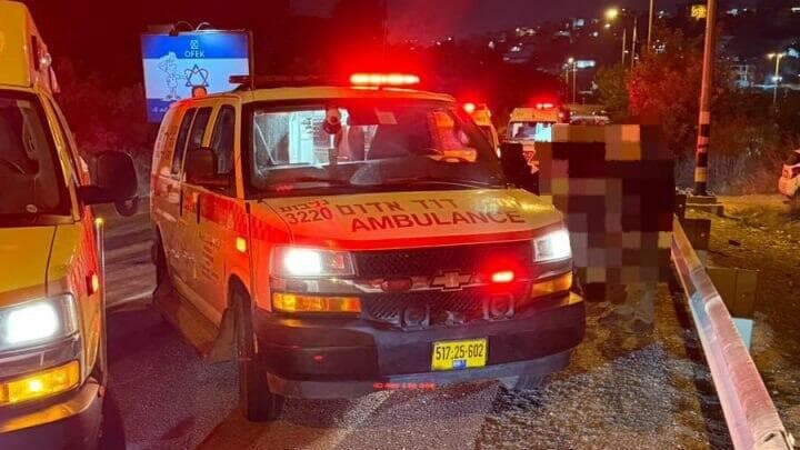 פצוע אנוש מירי בכביש 6513