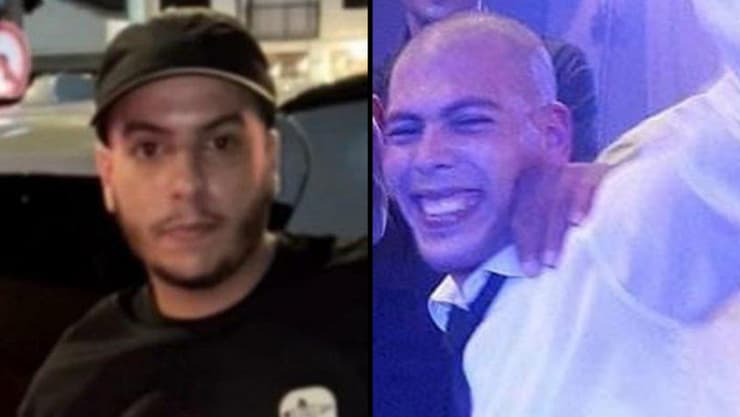 חוסיין (מימין) ואמיר