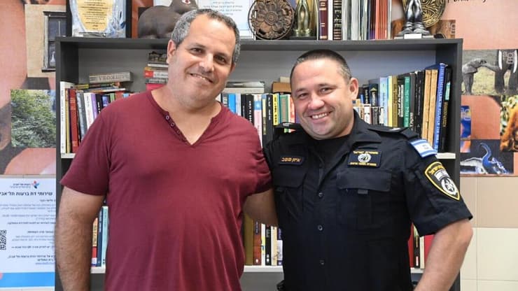 עידן מוצ'ניק ואיוון פופוב בבית החולים