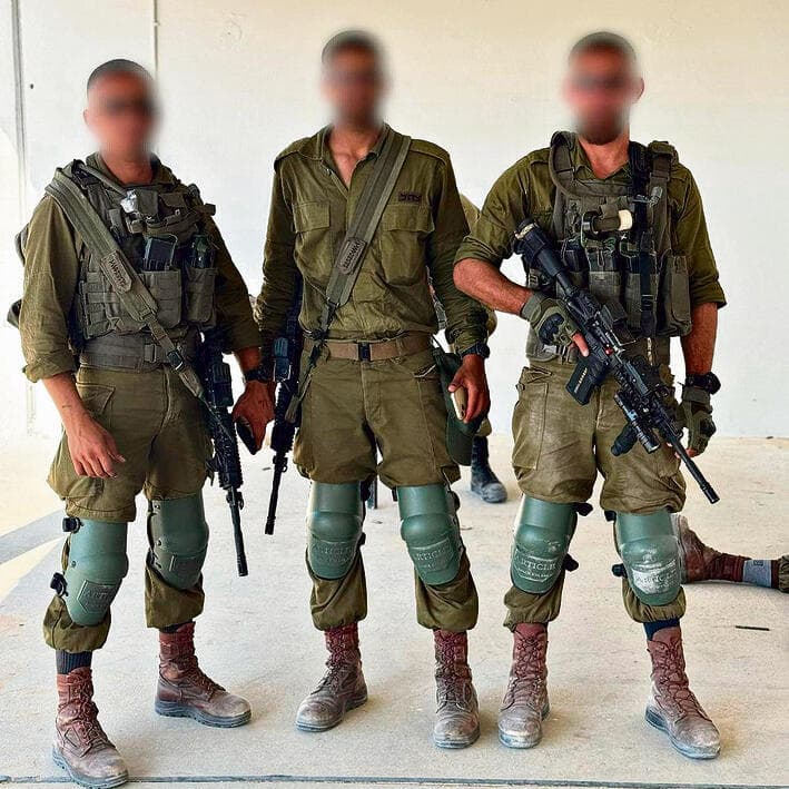 "תומכים אחד בשני גם כשקשה". המפקדים החדשים (צילום: דובר צה"ל) yk14573428