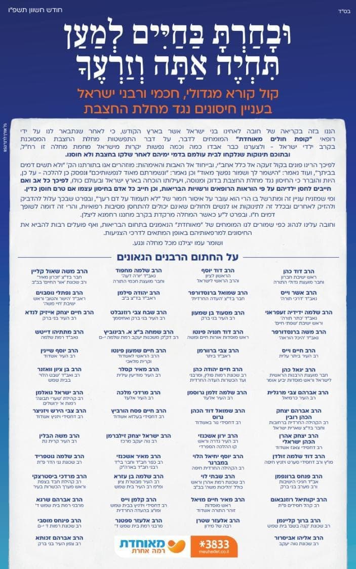 מכתב הרבנים