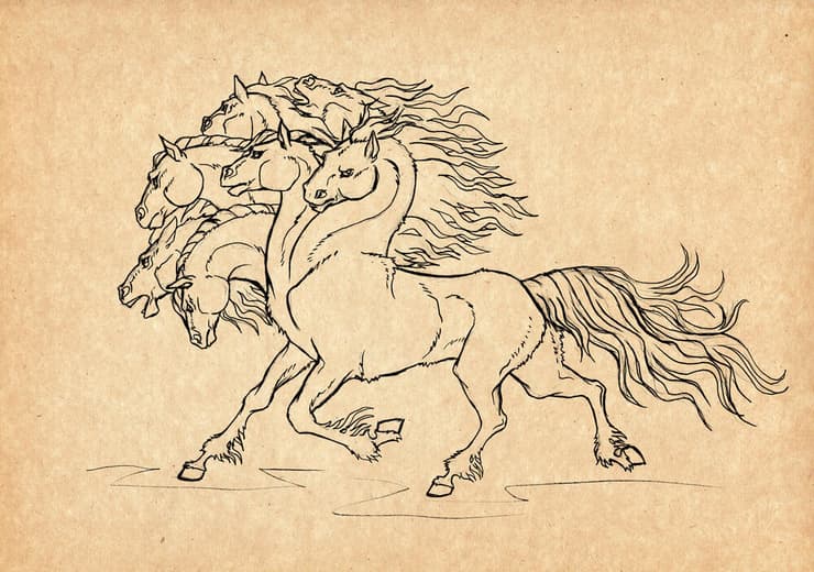 אוצ'אישרווס, הסוס מהמיתולוגיה ההודית