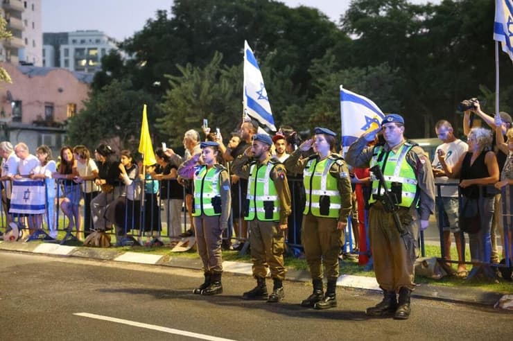 ארון החלל החטוף מגיע למכון לרפואה משפטית