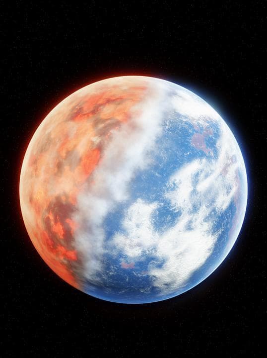 צד אחד יבש (לפני הריאקציה) וצד אחד רטוב (אחרי הריאקציה)