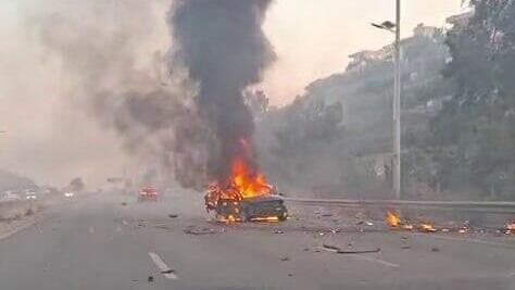 תקיפת רכב בדרום לבנון