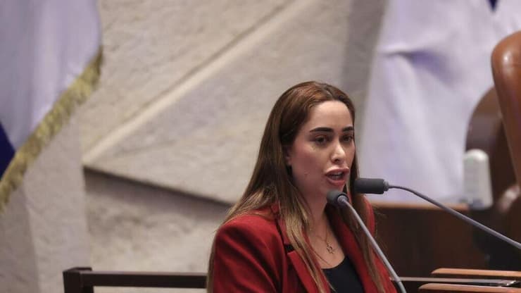 השרה גולן (צילום: אלכס קולומויסקי) דיון 40 חתימות במליאת הכנסת
