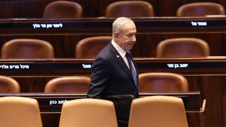 ראש הממשלה נתניהו במליאת הכנסת