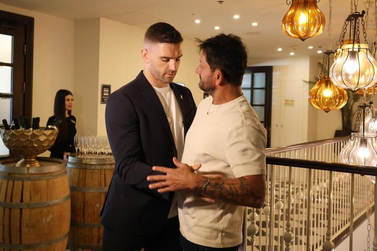 פיטר פלצ'יק עם אורן סמדג'ה