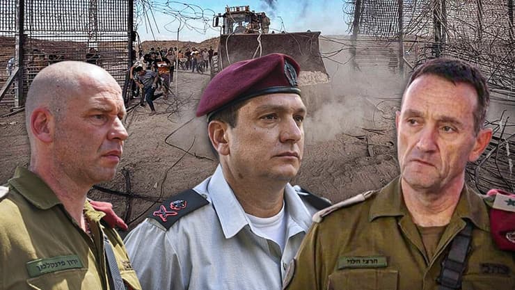 בכירי צה"ל בזמן הטבח: הלוי, חליוה ופינקלמן