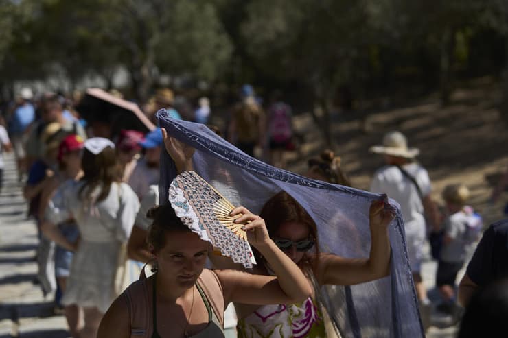 גל חום כבד ביוון, יולי 2025