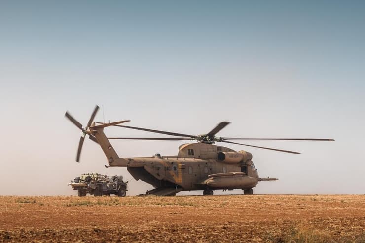 כוחות היבשה בתרגיל הדו-אוגדתי בפיקוד המרכז