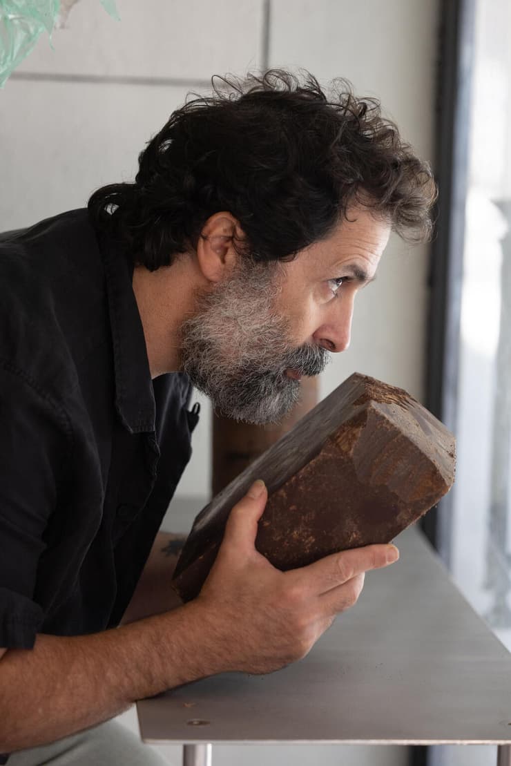 "הדבר הזה הוא אני, ואז אם אין אותו, אז גם אין אותי" (צילום: אביגיל עוזי) השוקולטייר עודד סיידא