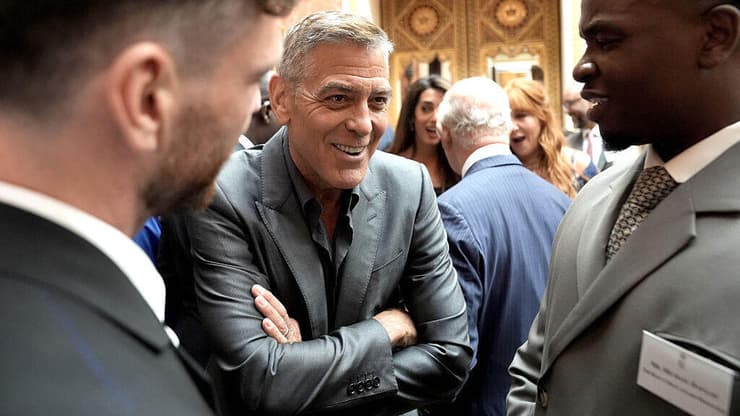 "קשה יותר לחיות עם חרטה מאשר עם כישלון". ג'ורג' קלוני (WPA Pool / Pool, Getty Images) ג'ורג' קלוני