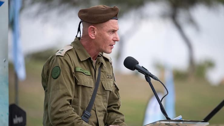מפקד פיקוד הצפון אלוף רפי מילוא (צילום: דובר צה"ל) טקס החלפת מפקד עוצבת "געש"