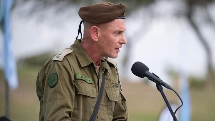 טקס החלפת מפקד עוצבת "געש"