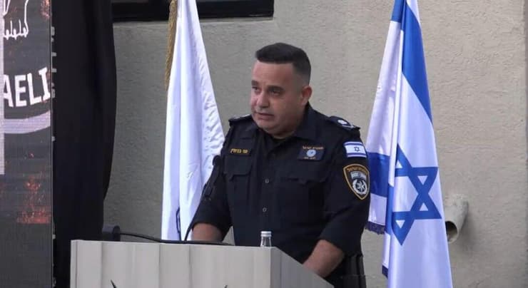 ניצב מני בנימין. קידום מטאורי בזכות בן גביר, שכעת מגבה (צילום: דוברות המשטרה) מני בנימין