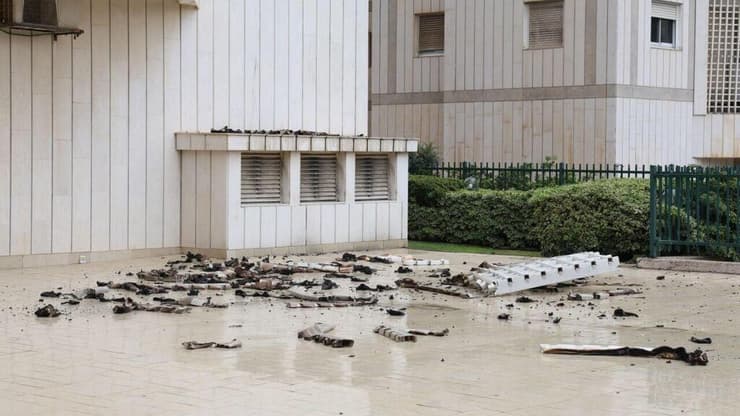 צילום: דנה קופל פיצוץ בבית ברמת גן