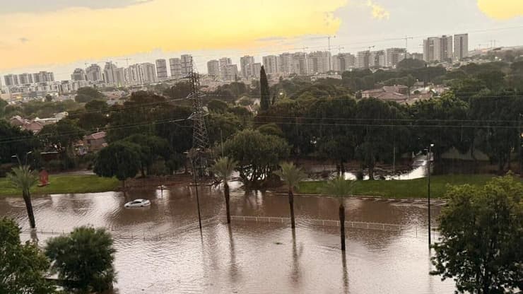 הצפות באשקלון