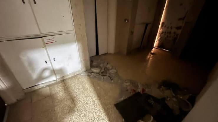 רימון רסס התפוצץ בבניין ביבנה