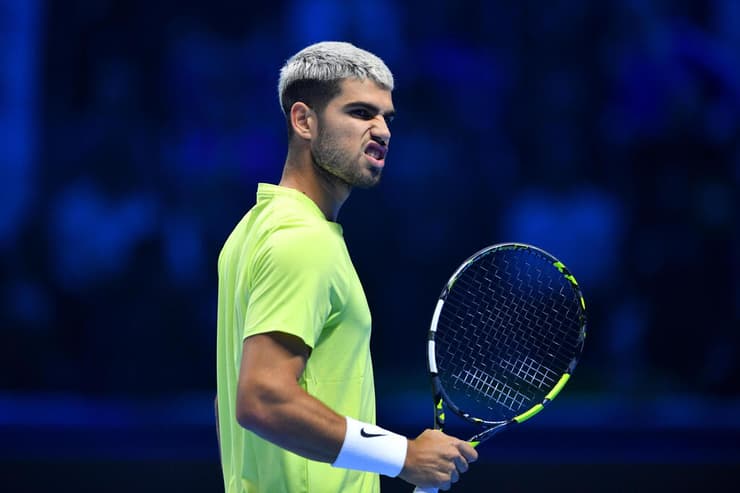 מול יאניק אני חייב לשחק את הטניס הכי טוב שלי". אלקראס (צילום: Valerio Pennicino/Getty Images) קרלוס אלקראס נגד פליקס אוז'ה עליאסים