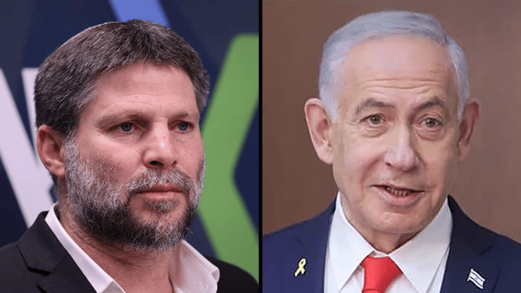 "לוודא שלאיראן לא יהיה נשק גרעיני". נתניהו וסמוטריץ' (צילום: אלכס קולומויסקי מוטי קמחי) "לוודא שלאיראן לא יהיה נשק גרעיני". נתניהו וסמוטריץ'