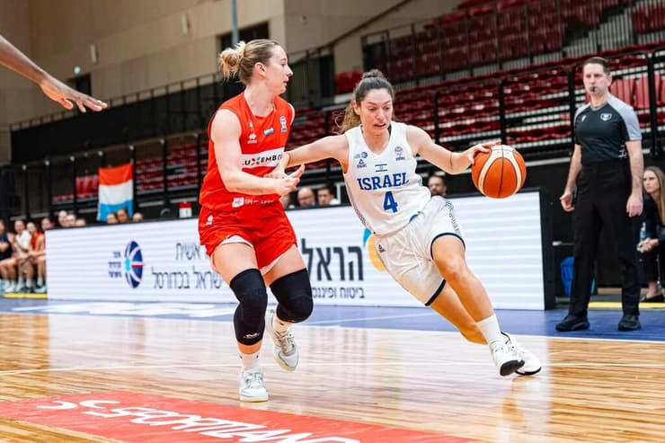 משחק נהדר. רוטברג (צילום: fiba) ישראל עדן רוטברג לוקסמבורג