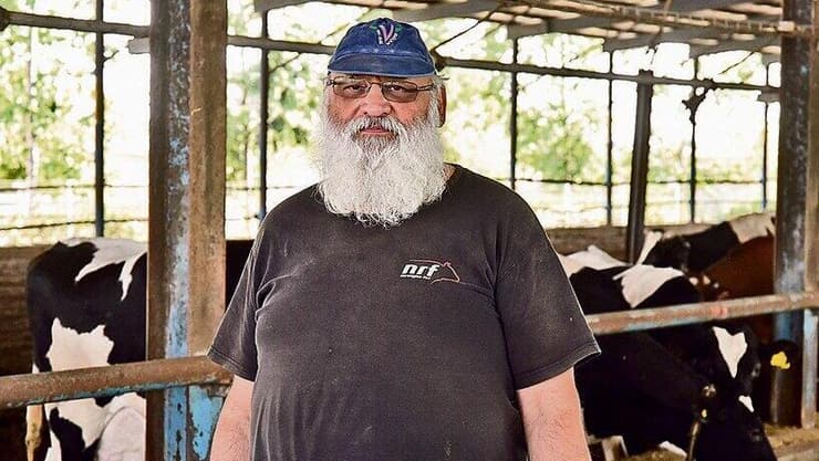 יונתן אמיר ממושב היוגב (צילום: שרון צור) yk14581355