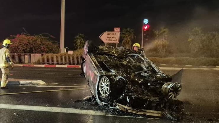 גבר נהרג בתאונת דרכים בכביש 40, ליד רמלה