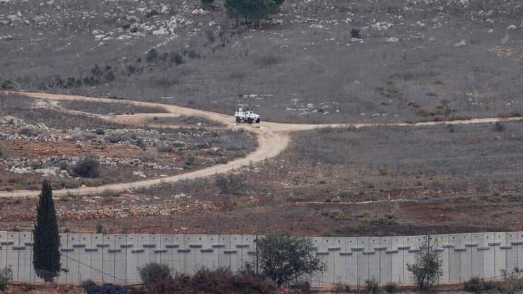 "גבול שקט זה גבול מסוכן" (צילום: Jalaa MAREY / AFP) בניית חומה בגבול לבנון