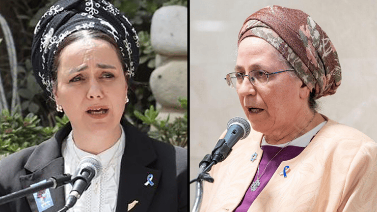 אורית סטרוק ולימור סון הר מלך (צילום: שלו שלום, תומר שונם הלוי) אורית סטרוק לימור סון הר מלך