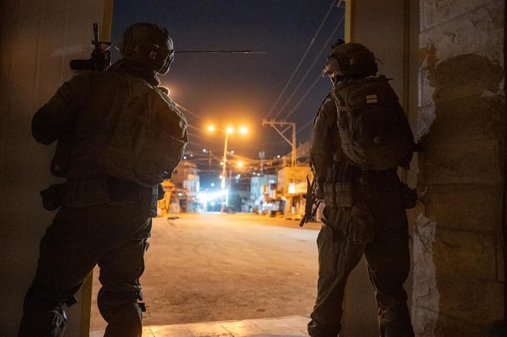 פעילות הכוחות ביהודה ושומרון