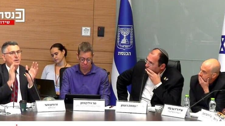 "בפגיעה אנושה בזהותה הדמוקרטית". ועדת החוקה, חוק ומשפט (צילום: ערוץ הכנסת) סער בוועדת החוקה, חוק ומשפט