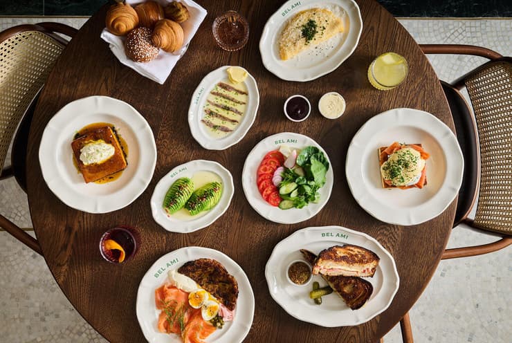 ארוחת בוקר בבל עמי (צילום: נועם פריסמן) בל עמי