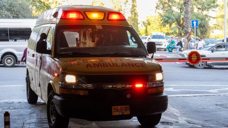 פינוי פצועים לבית החולים שערי צדק