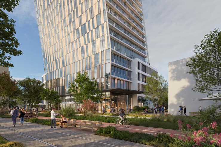 הדמיה: מתחם ניבה גת רימון 