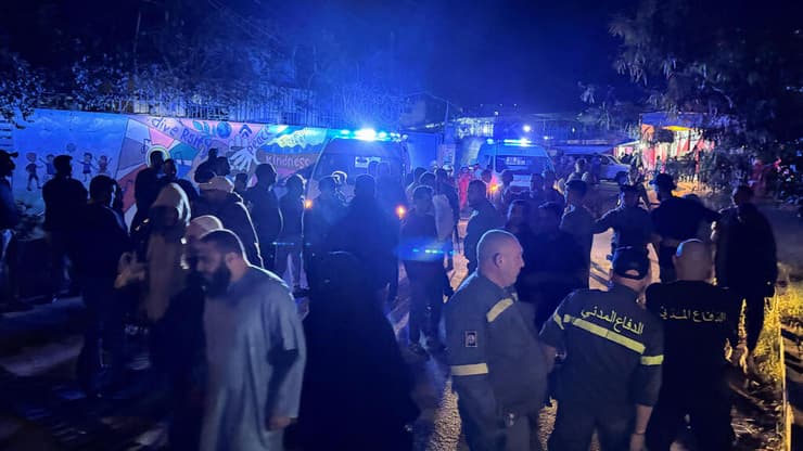 צה"ל תקף מתחם אימונים של חמאס בצידון בלבנון