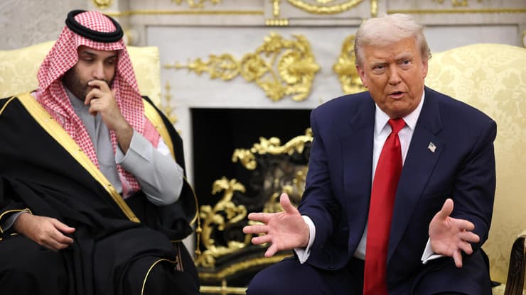 טראמפ ובן סלמאן
