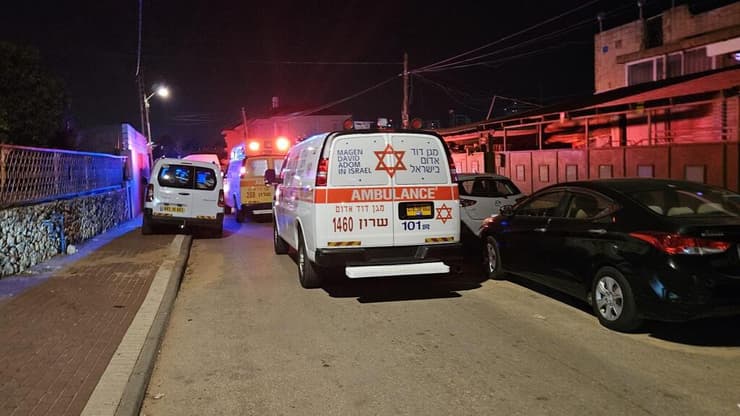 זירת הרצח בחדרה