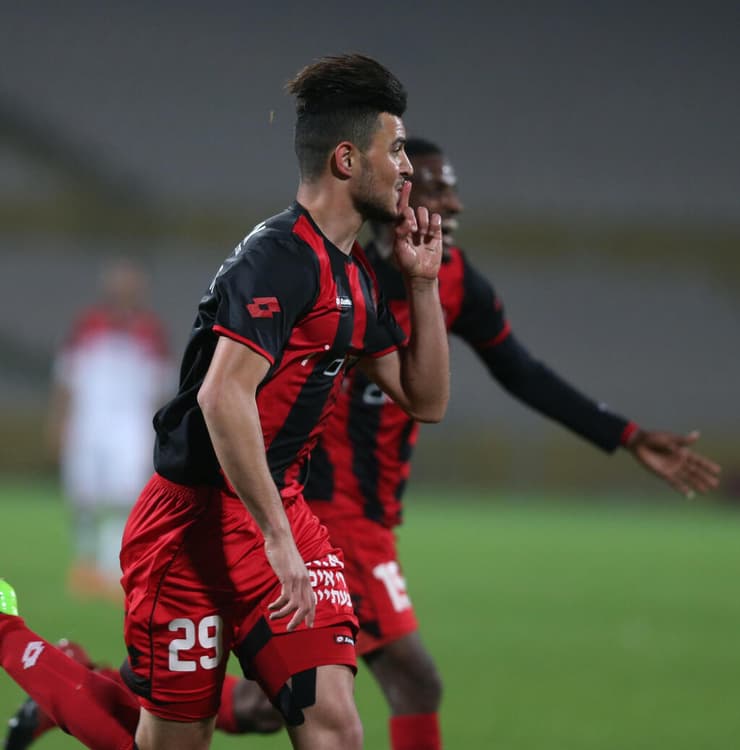 חלאילה בימיו בהפועל ברמת-גן (צילום: ראובן שוורץ) חלאילה