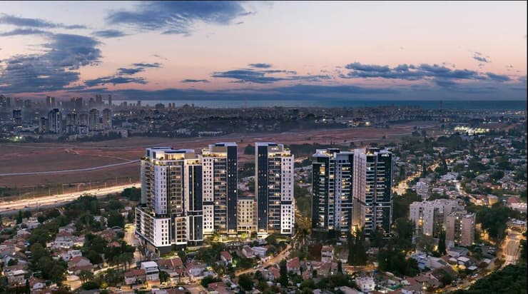 הדמיית פרויקט של חברת אאורה ברמת השרון "אפשרות ביטול במקרה שהמחיר יורד"