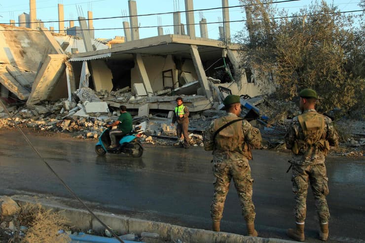 זירת התקיפה בדיר כיפא