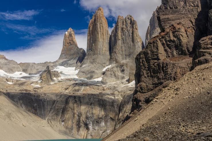 צ'ילה הפארק הלאומי טורס דל פאיינה טורס דל פיינה
