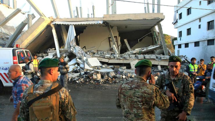 זירת התקיפה בדיר כיפא