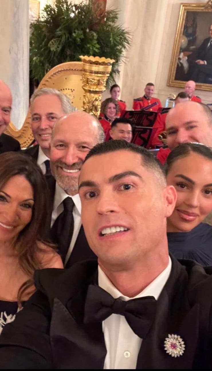 הסלפי של רונאלדו בבית הלבן