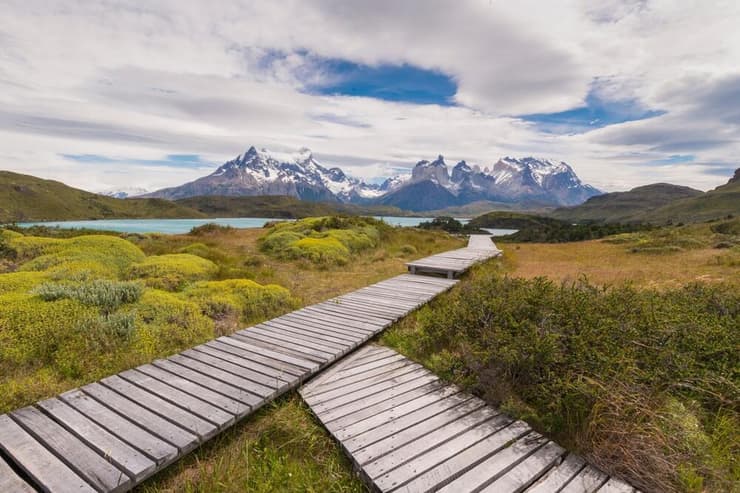 צ'ילה הפארק הלאומי טורס דל פאיינה טורס דל פיינה